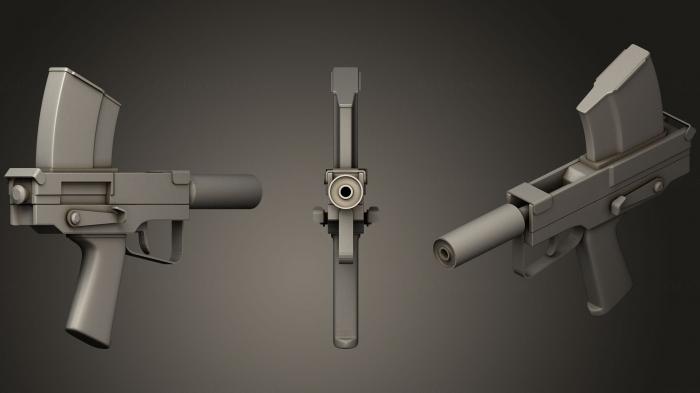 Weapon (WPN_0092) 3D model for CNC machine